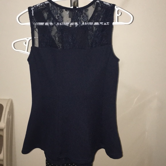 Top Suzy shier blue navy - Picture 3 of 3